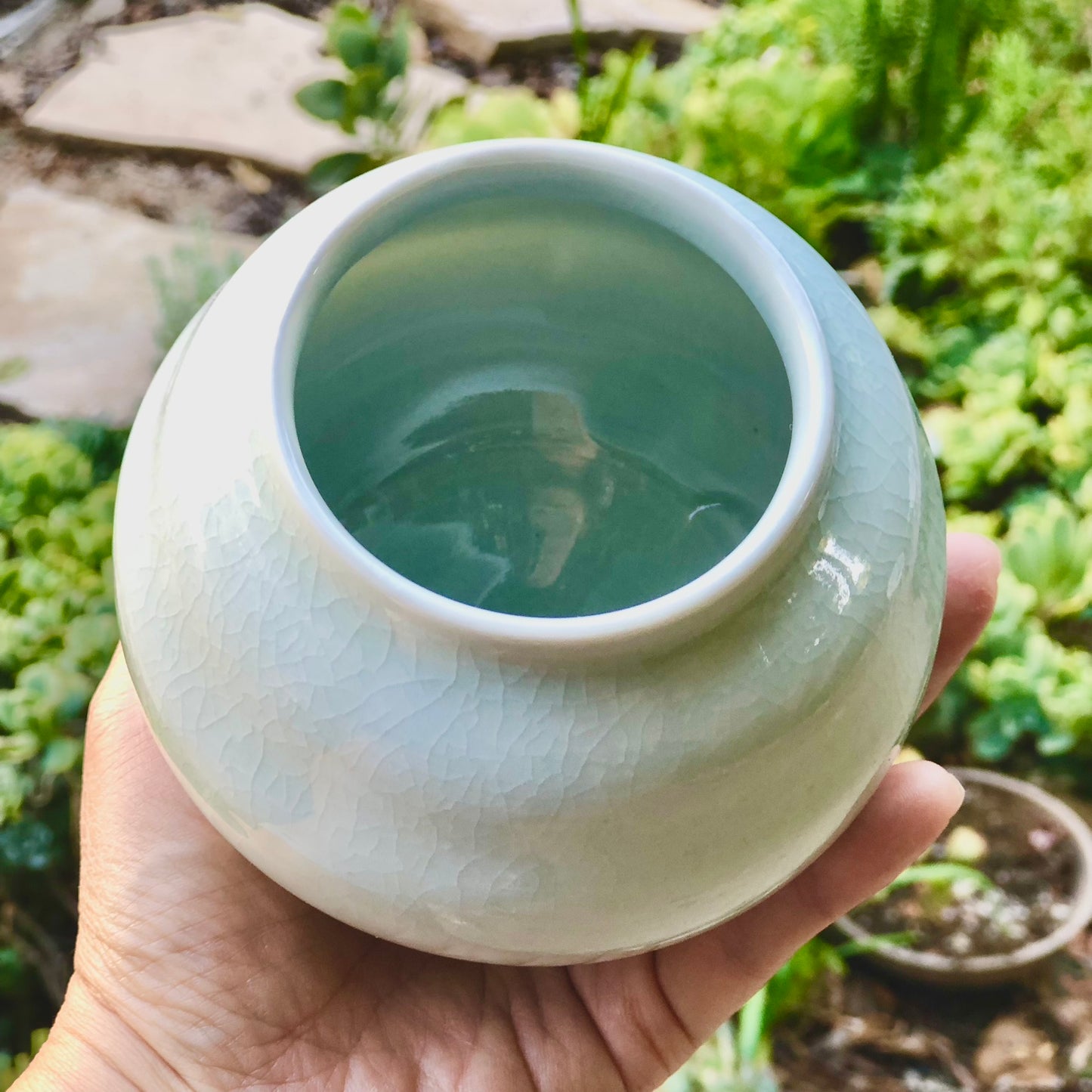 Tiny Moon Jar – Handmade Ceramic Pot by Moon Pottery | Ready-to-Gift with Gift Box