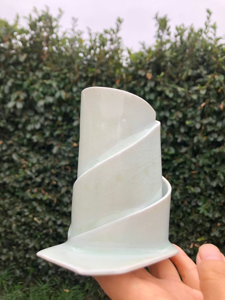 Porcelain Art Sculpture - Pastry Art-Inspired Art by Local Artist Moon Pottery PstPrc01