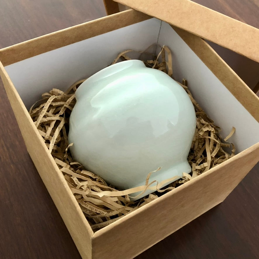 Tiny Moon Jar – Handmade Ceramic Pot by Moon Pottery | Ready-to-Gift with Gift Box