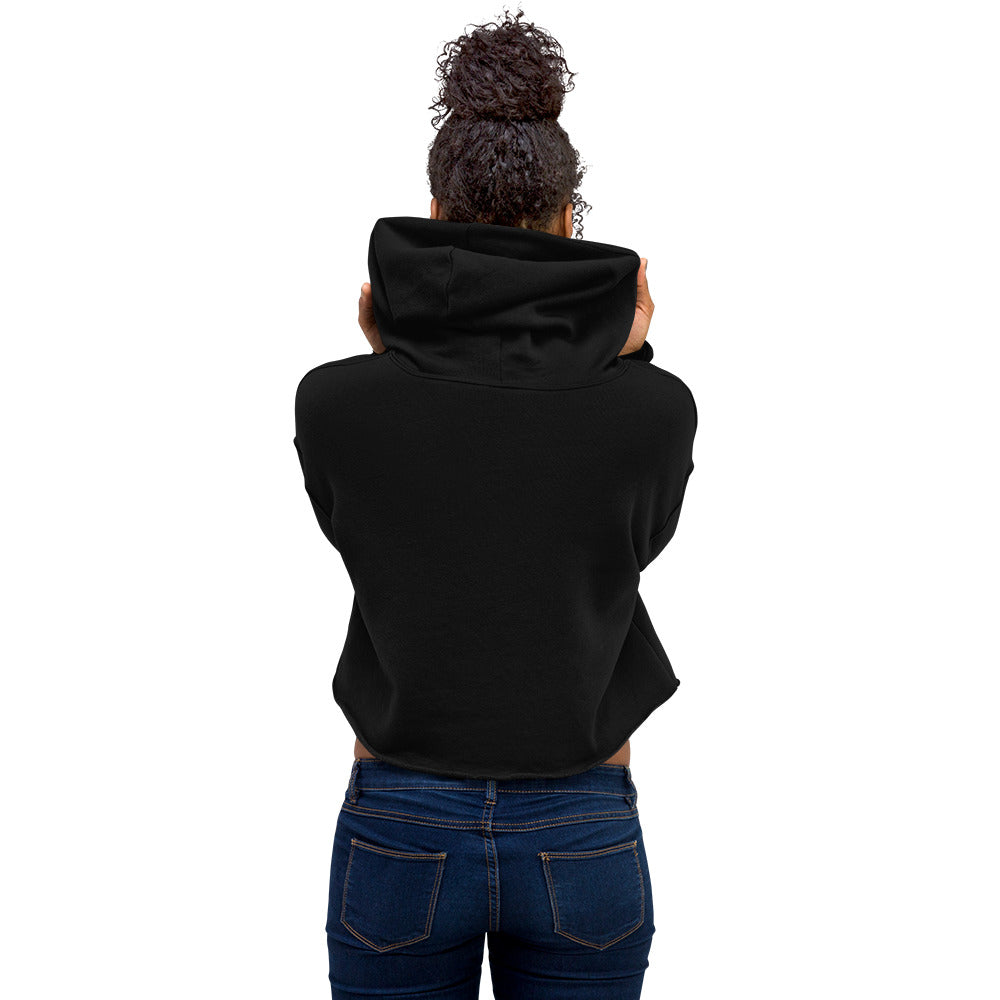 Handwritten Zero O'Clock Lyric Crop Hoodie by Hobi Nabi | BTS-Inspired Korean Lettering 내 맘 같은게 뭐 하나 없어