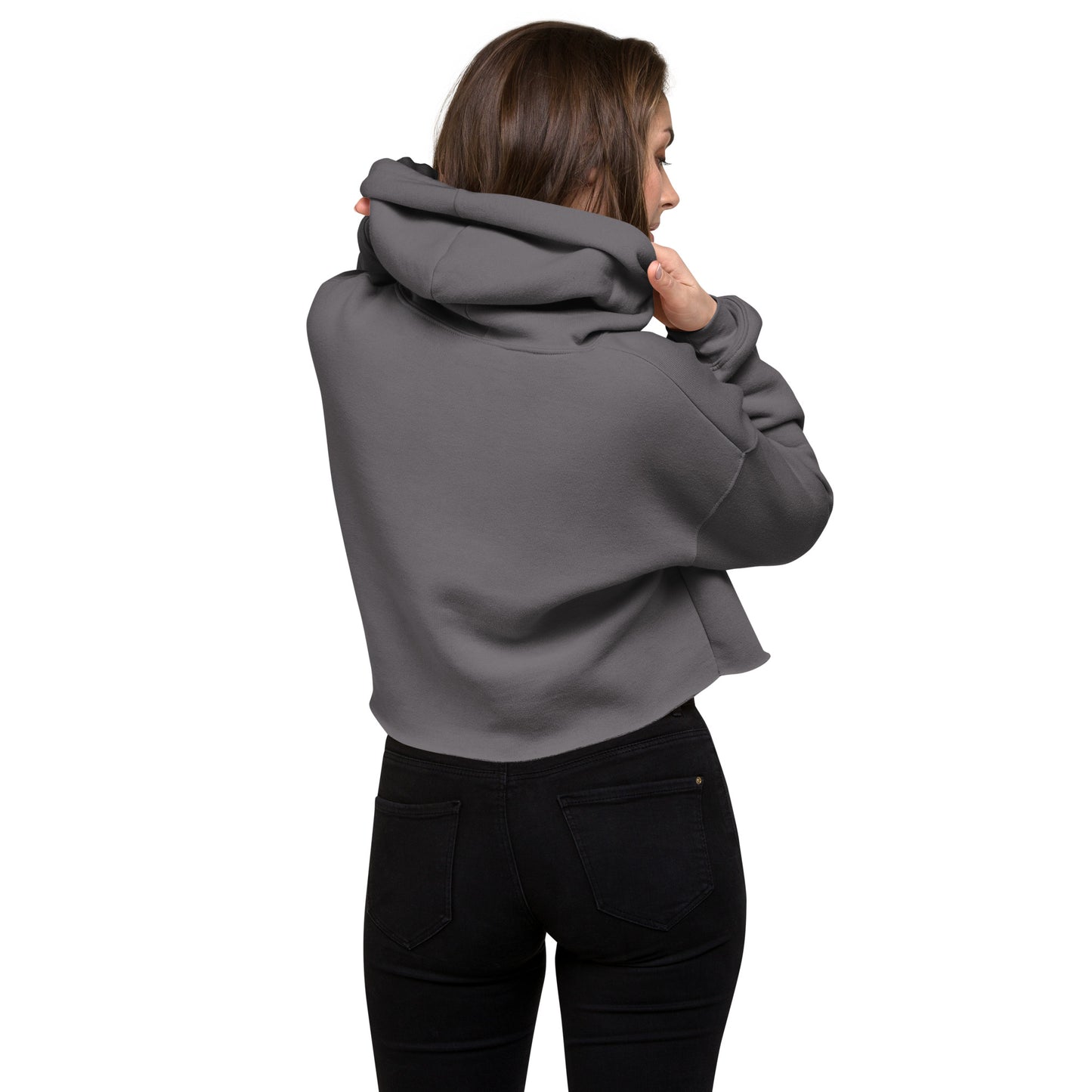 Handwritten Zero O'Clock Lyric Crop Hoodie by Hobi Nabi | BTS-Inspired Korean Lettering 내 맘 같은게 뭐 하나 없어