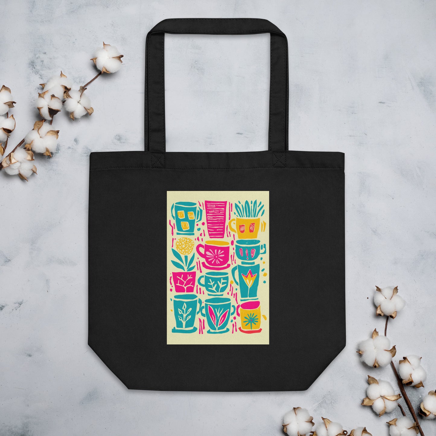 Ten of Cups Eco Tote Bag – Unique Tarot Art by Luna – Sustainable Tote for Tarot Lovers and Eco-Friendly Shopping