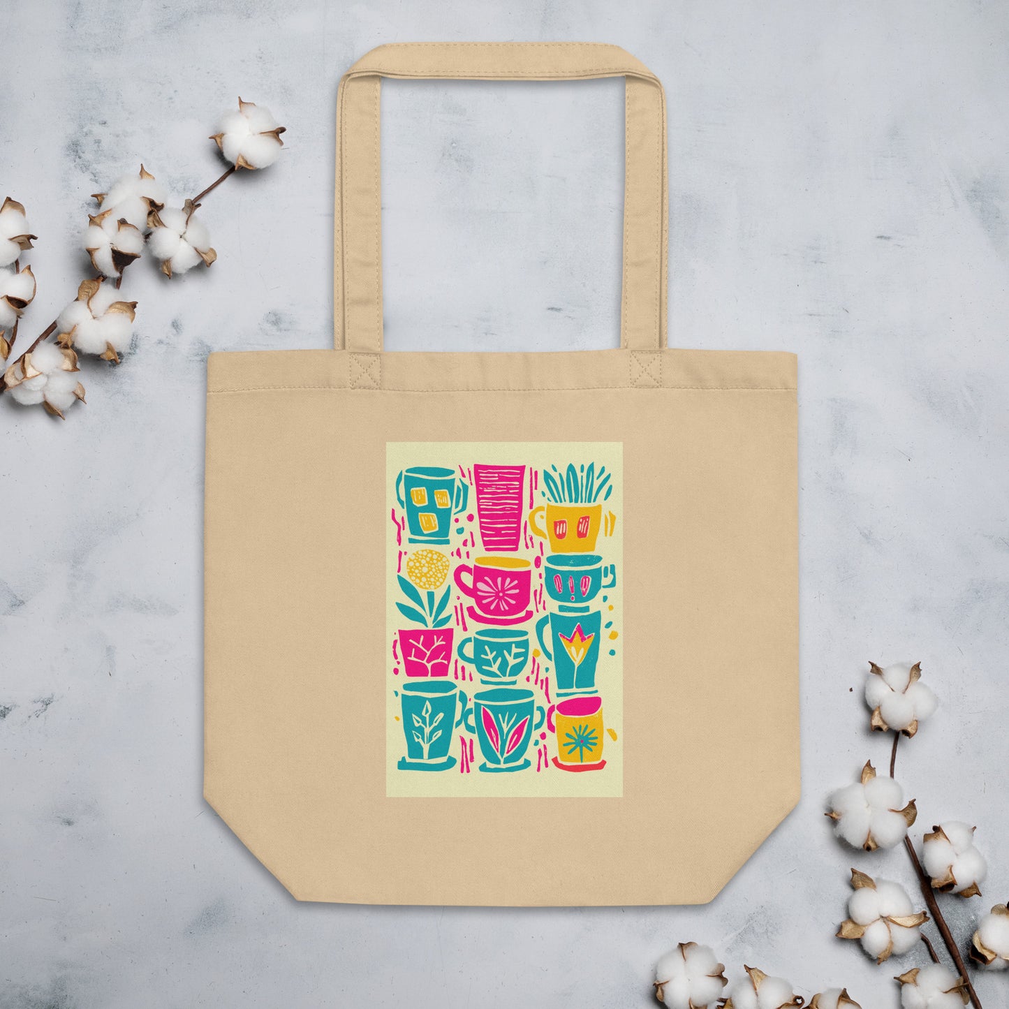 Ten of Cups Eco Tote Bag – Unique Tarot Art by Luna – Sustainable Tote for Tarot Lovers and Eco-Friendly Shopping