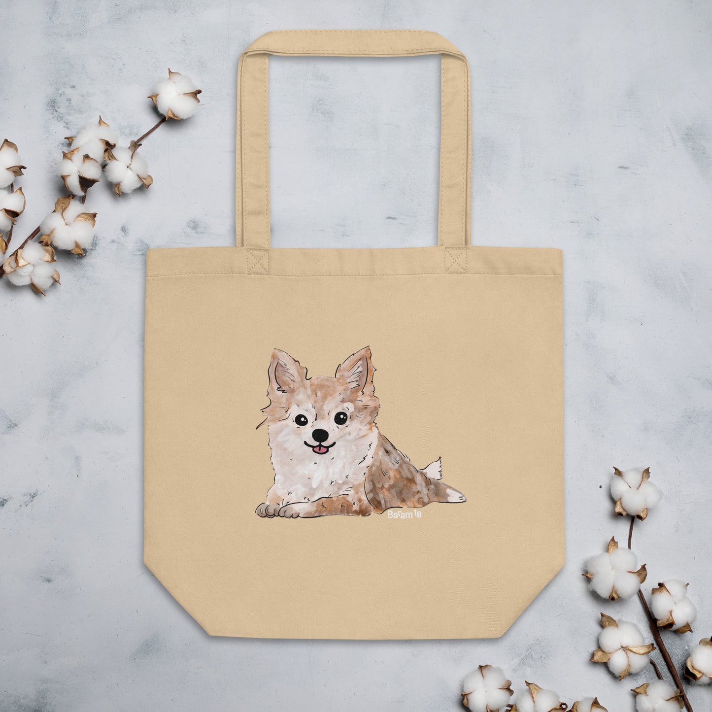 "Chihuahua Tote Bag | Hand Drawn Art by Tanny’s Pawtique | Adorable Dog Lover Accessory"