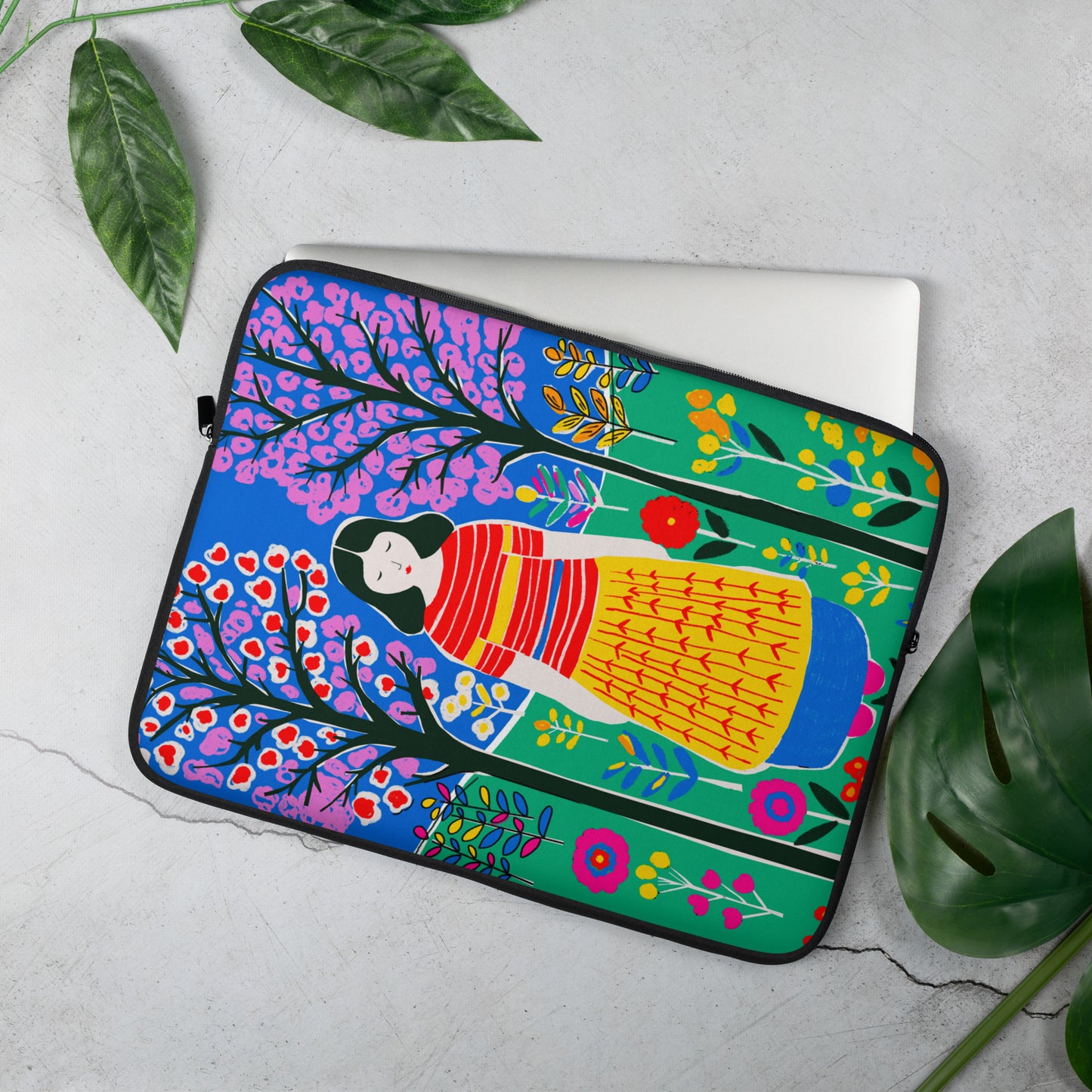 Empress Card Laptop Sleeve by Luna | Tarot-Inspired Art Design