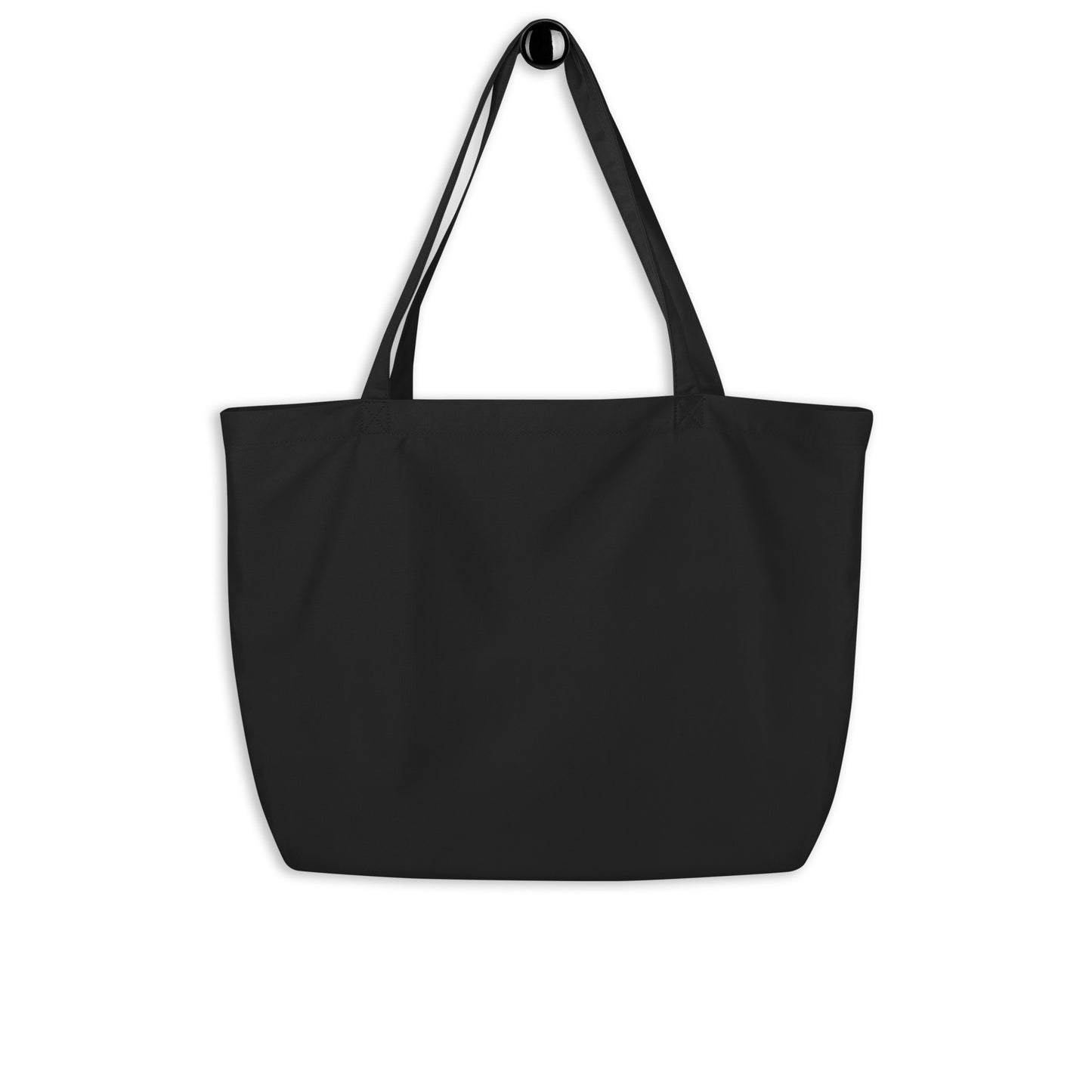 "Santa Christmas Organic Tote Bag - Hand-Drawn by Leo Matsuda | Eco-Friendly Holiday Bag"